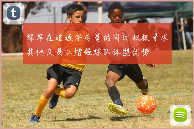 绿军在追逐字母哥的同时积极寻求其他交易以增强球队体型优势